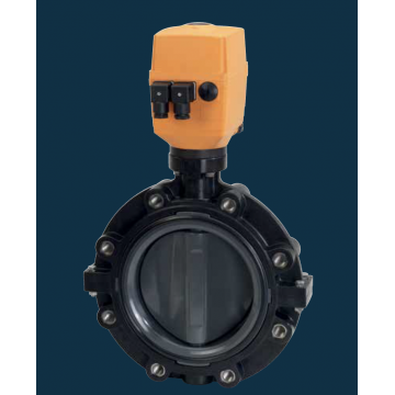 Type 147 Electrically Actuated Lug Butterfly Valve