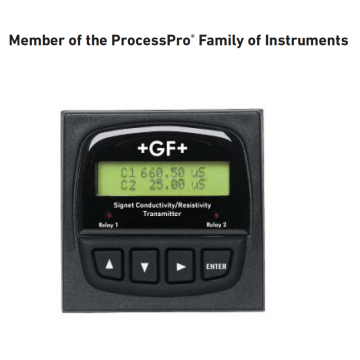 Signet 8860 Two-Channel Conductivity/Resistivity Controller