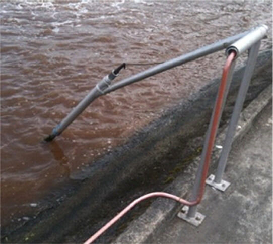 Dissolved Oxygen meter at Biological Treatment system at Beverage Plant